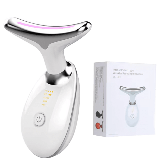 Masseur EMS Visage & Cou – Fermeté & Contour Remodelé