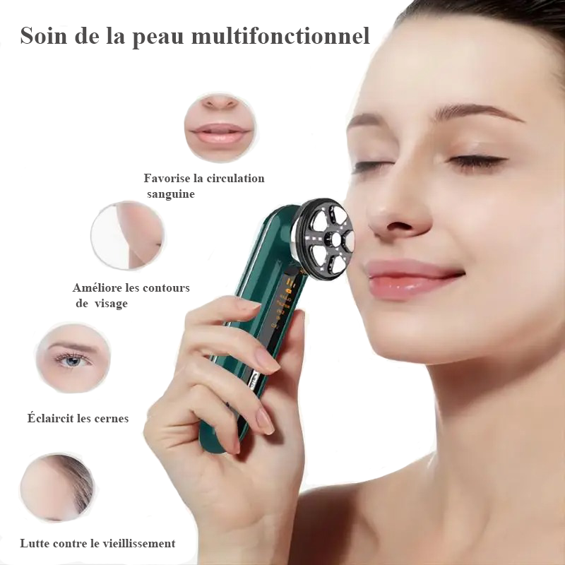 4‑in‑1 Face & Neck Lift – LED, EMS + Vibrations