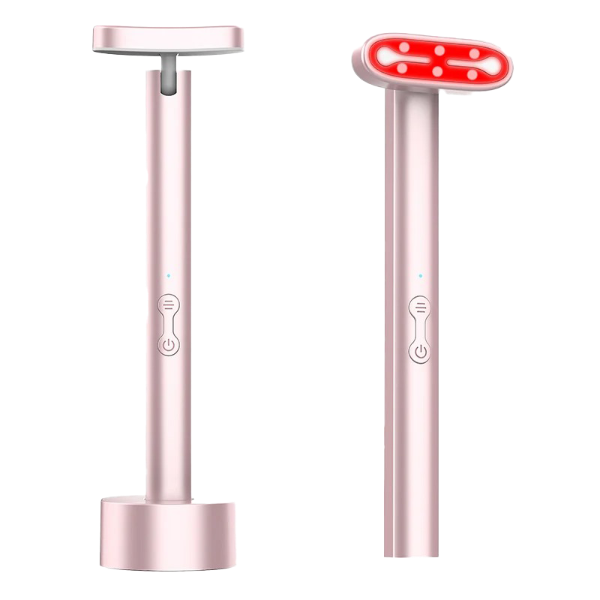 Lisseur Contour Yeux & Visage LED 7 couleurs + Vibration