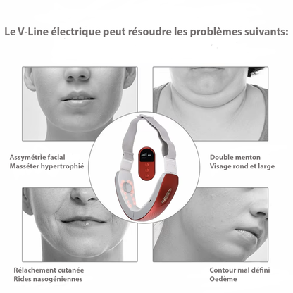V‑Line EMS 6‑en‑1 – Lifting & Élasticité Cutané