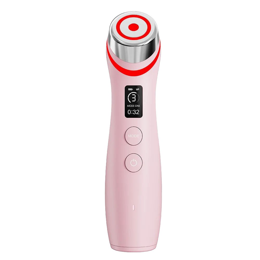 Appareil Facial 5‑en‑1 – LED Multicolore, EMS & Purification