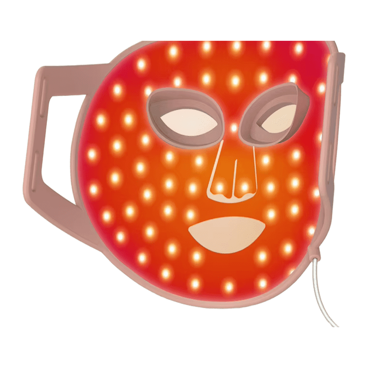 Masque LED 4-en-1 Elyssa Beauty allume en luminotherapie rouge